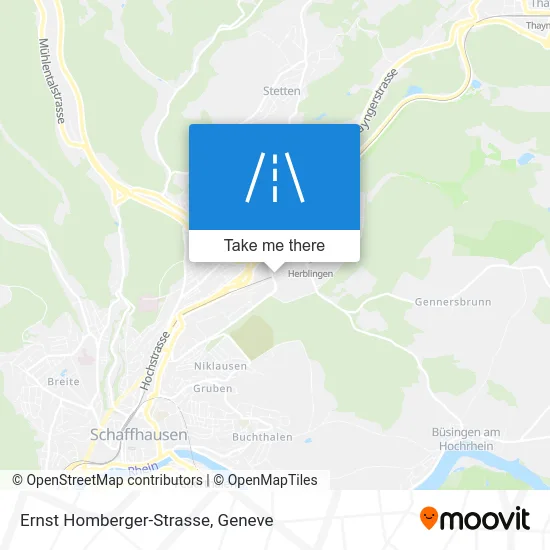 Ernst Homberger-Strasse map