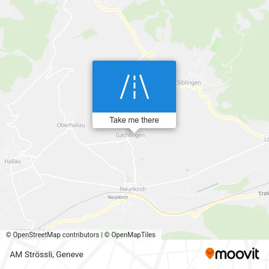 AM Strössli map