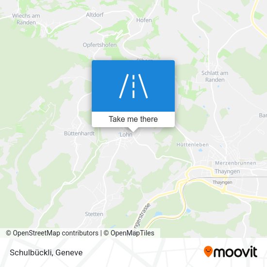 Schulbückli map