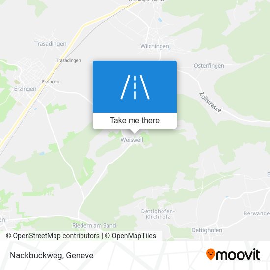 Nackbuckweg map