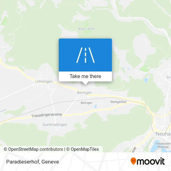 Paradieserhof map