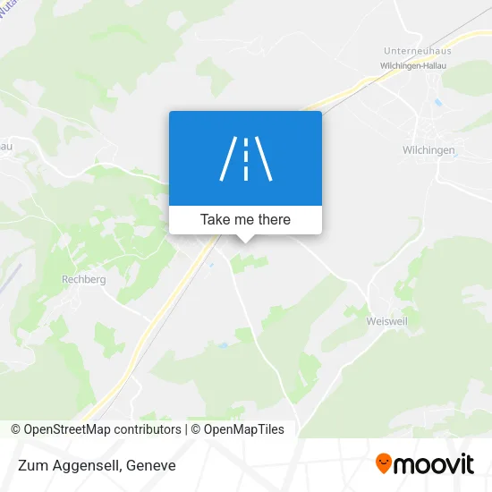 Zum Aggensell map
