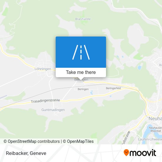 Reibacker map
