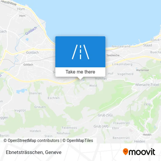 Ebnetsträsschen map