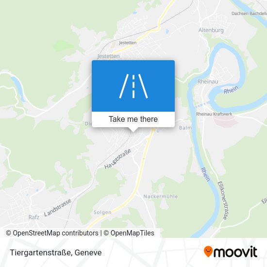 Tiergartenstraße map