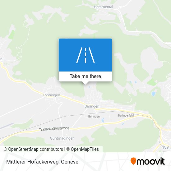 Mittlerer Hofackerweg map