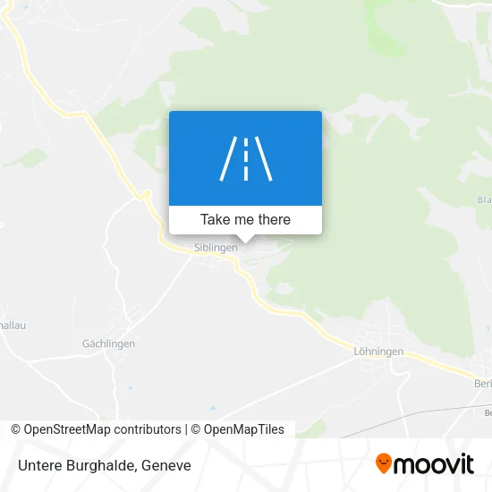 Untere Burghalde map