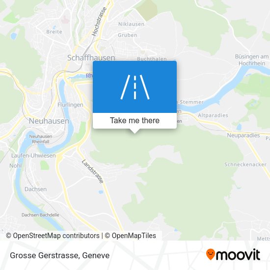 Grosse Gerstrasse map