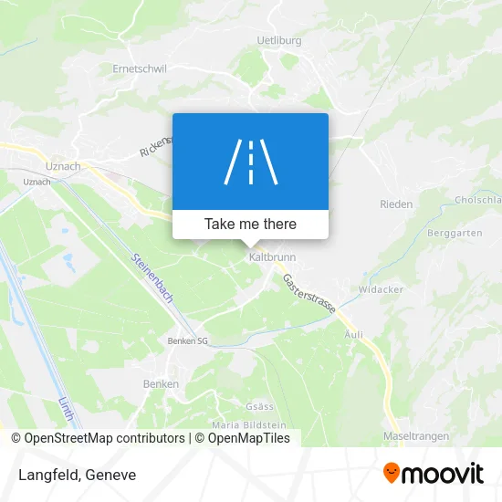 Langfeld map