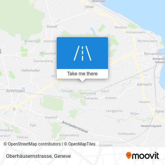Oberhäusernstrasse map