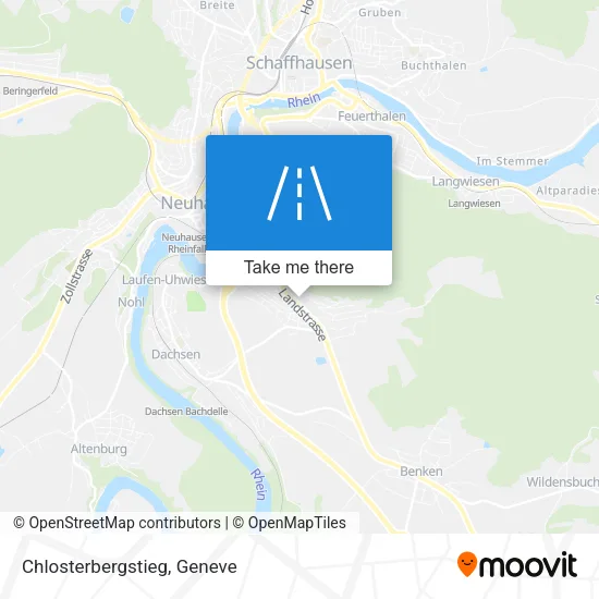 Chlosterbergstieg map