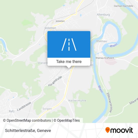 Schitterlestraße map