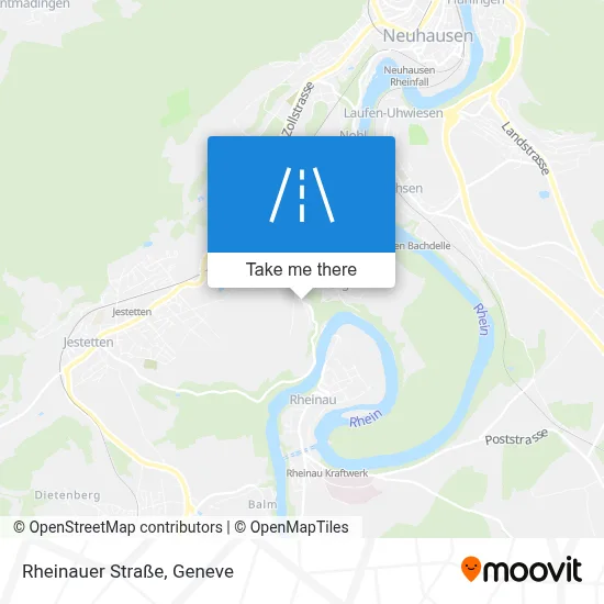 Rheinauer Straße map