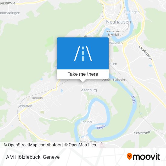 AM Hölzlebuck map