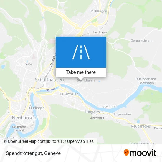 Spendtrottengut map