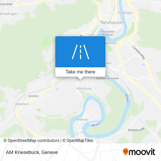AM Kriesebuck map