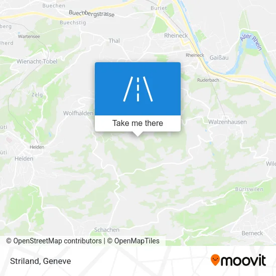Striland map