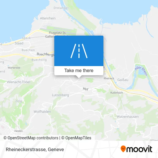 Rheineckerstrasse map