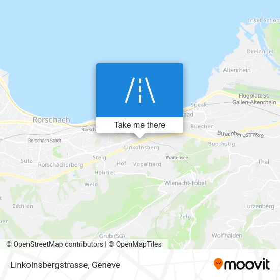 Linkolnsbergstrasse map