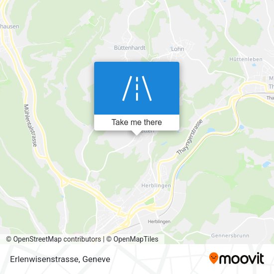 Erlenwisenstrasse map