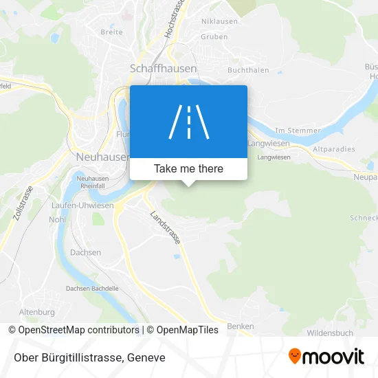 Ober Bürgitillistrasse map