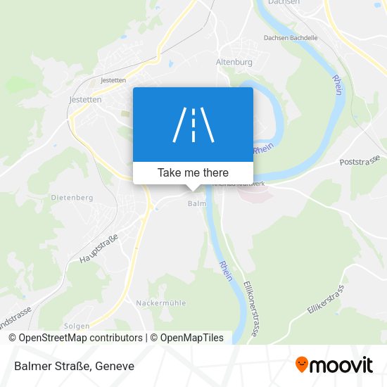 Balmer Straße map