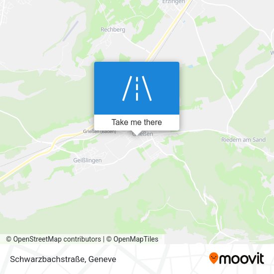 Schwarzbachstraße map