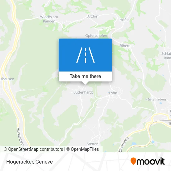 Hogeracker map