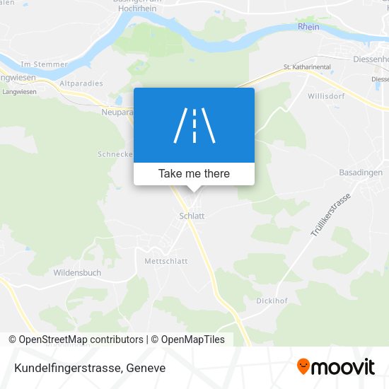 Kundelfingerstrasse map