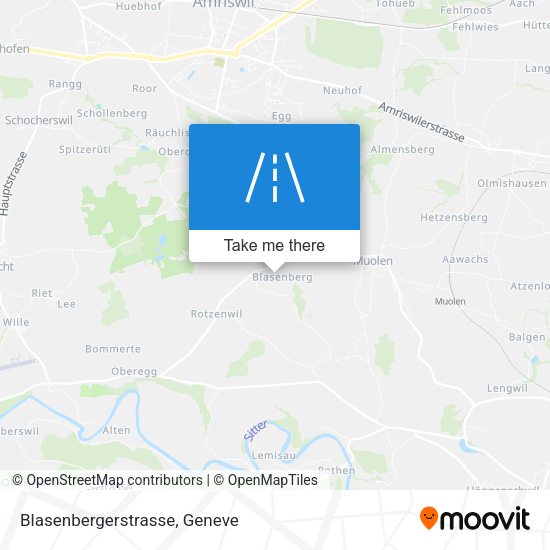 Blasenbergerstrasse map