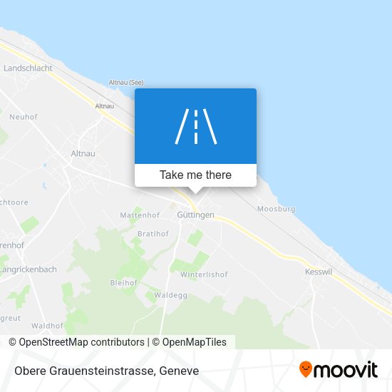 Obere Grauensteinstrasse map