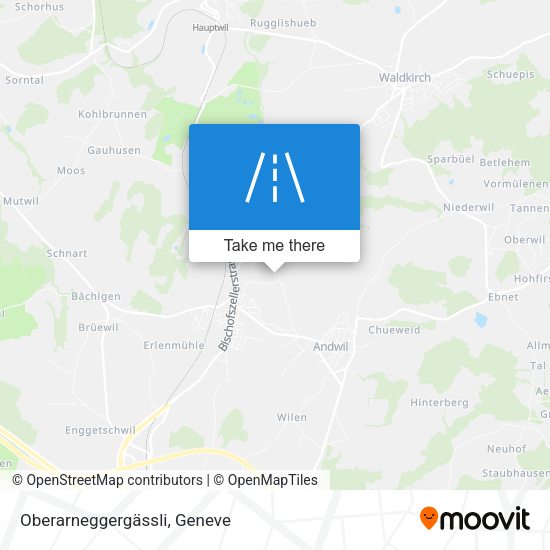 Oberarneggergässli map