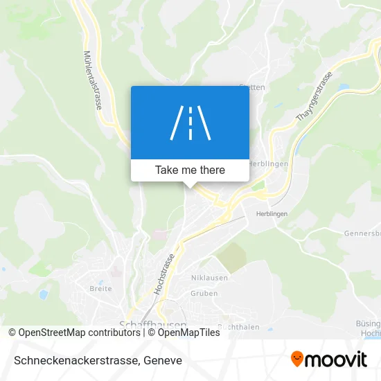 Schneckenackerstrasse map