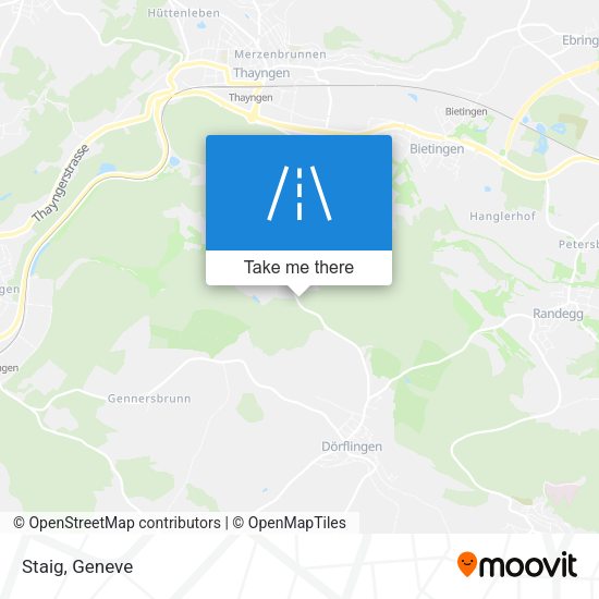 Staig map