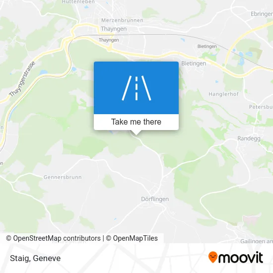 Staig map