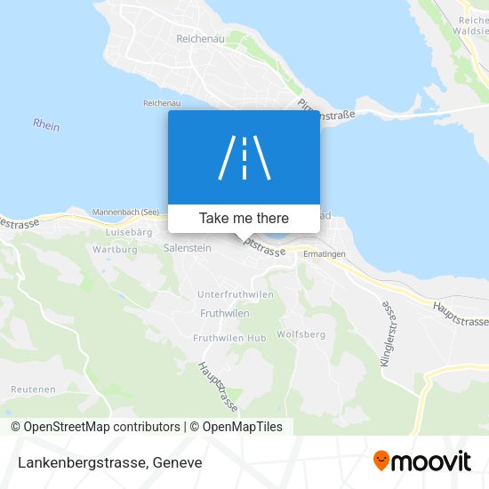 Lankenbergstrasse map