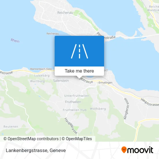 Lankenbergstrasse map