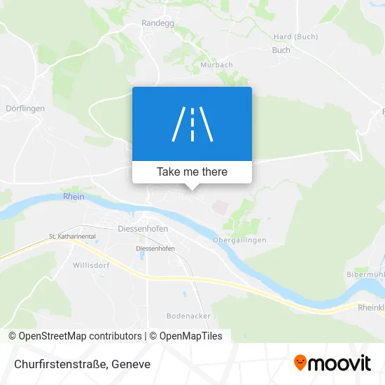 Churfirstenstraße map