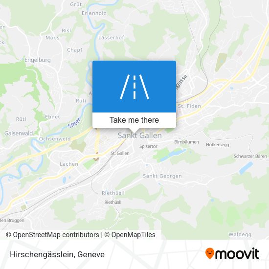 Hirschengässlein map