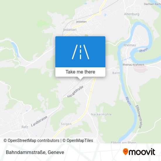 Bahndammstraße map