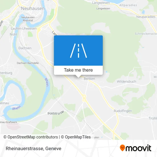 Rheinauerstrasse map