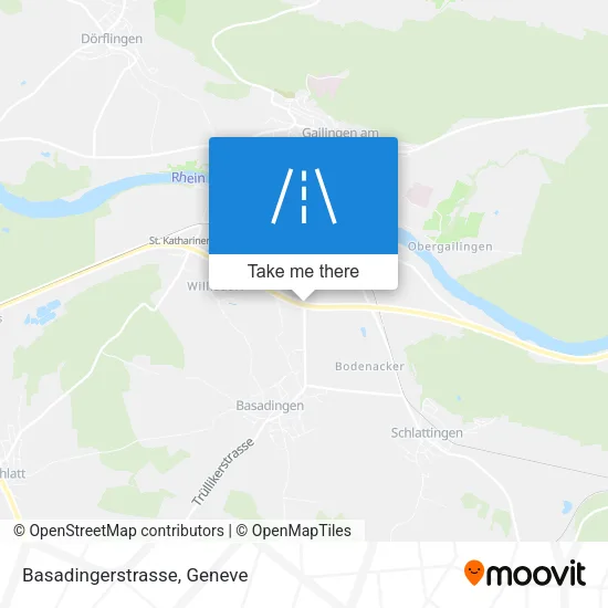 Basadingerstrasse map