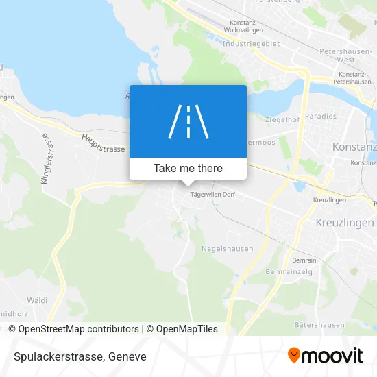 Spulackerstrasse map
