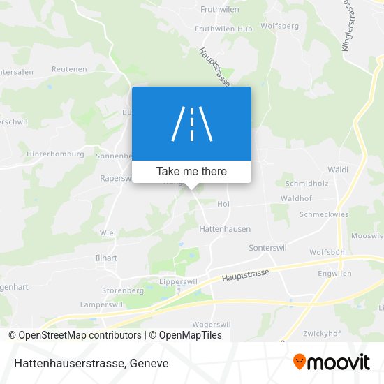 Hattenhauserstrasse map