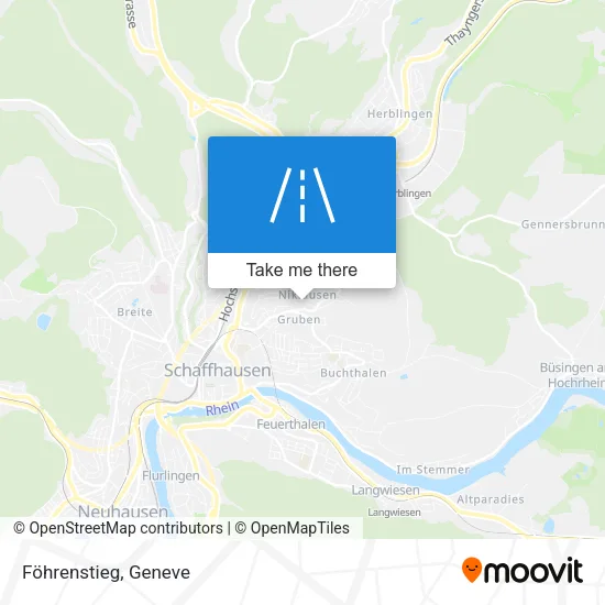 Föhrenstieg map
