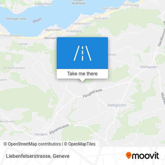 Liebenfelserstrasse map