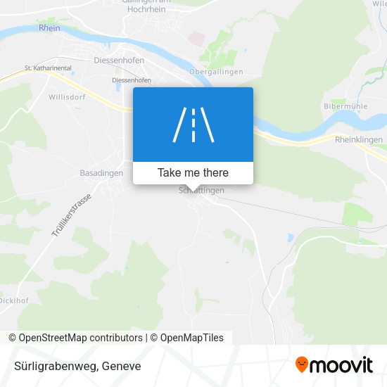 Sürligrabenweg map