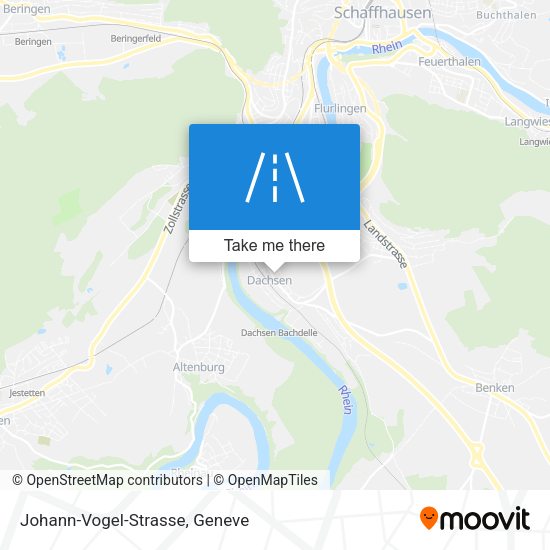Johann-Vogel-Strasse map