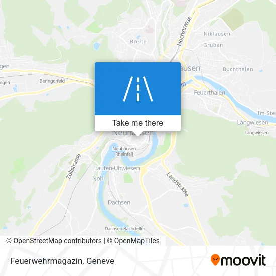 Feuerwehrmagazin map
