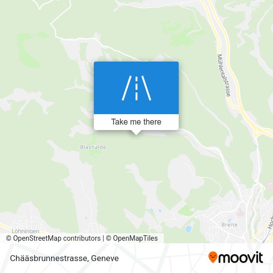 Chääsbrunnestrasse map